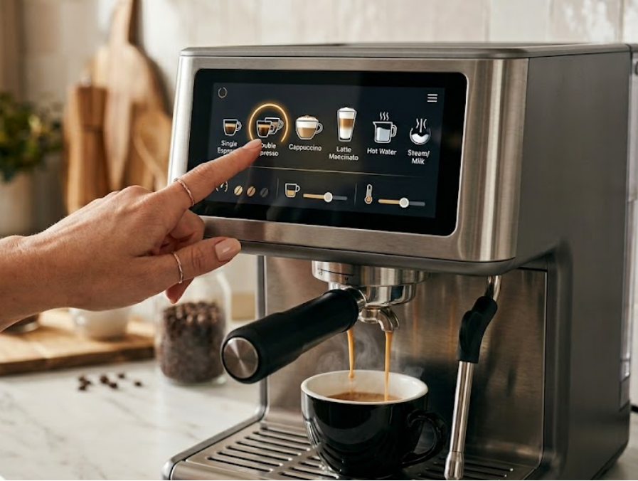 Smart appliances user interfaces